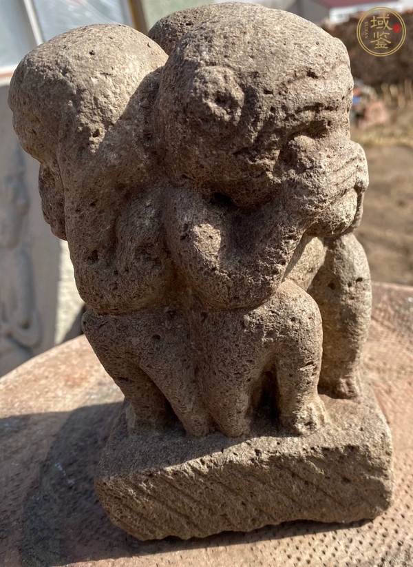 古玩雜項三不猴真品鑒賞圖