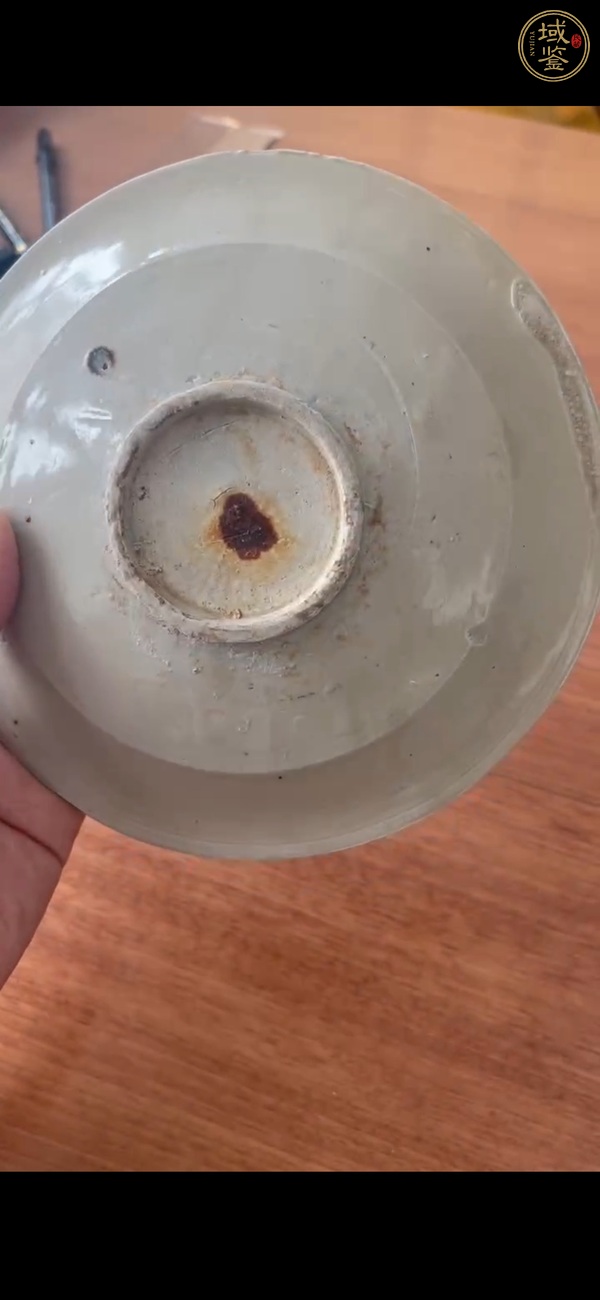 古玩陶瓷白釉洗真品鑒賞圖