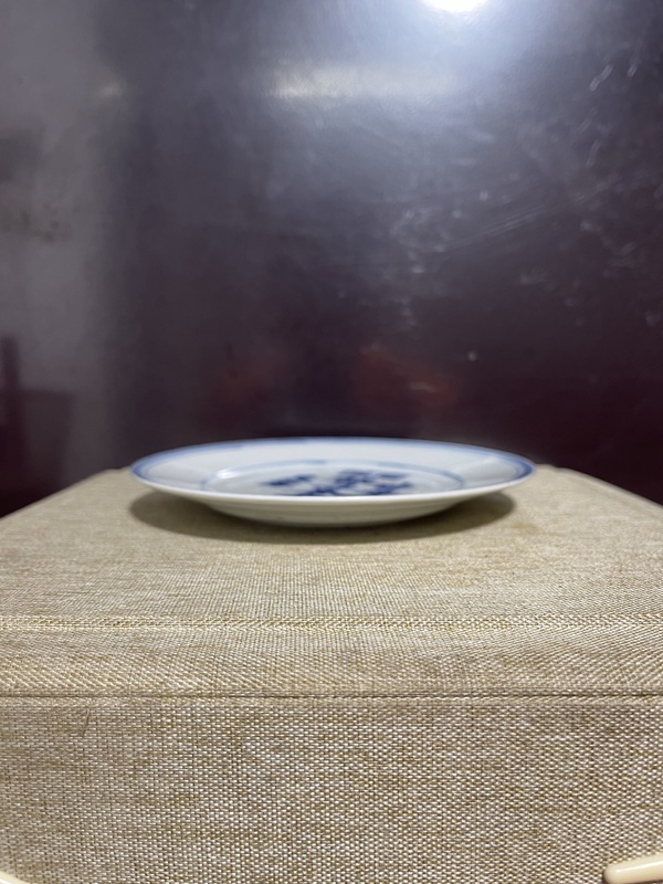 古玩陶瓷清青花商號(hào)文字盤拍賣，當(dāng)前價(jià)格1880元