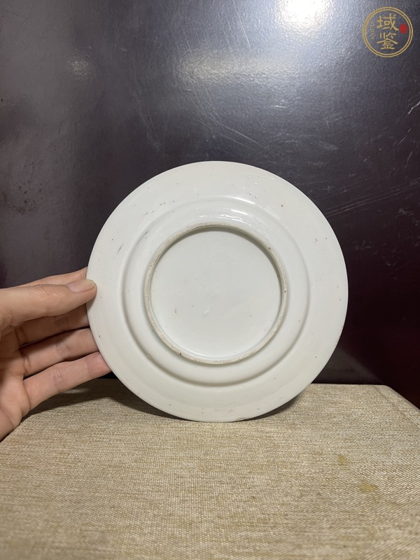 古玩陶瓷青花商號(hào)文字盤真品鑒賞圖