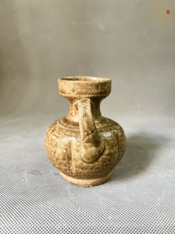 古玩陶瓷越窯青瓷瓜棱執(zhí)壺真品鑒賞圖