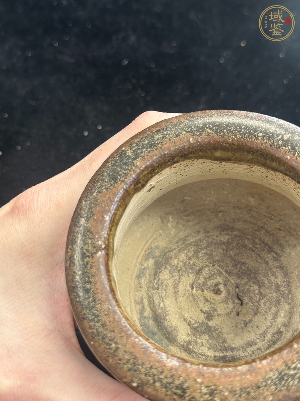 古玩陶瓷金元時期耀州窯青釉三足爐真品鑒賞圖