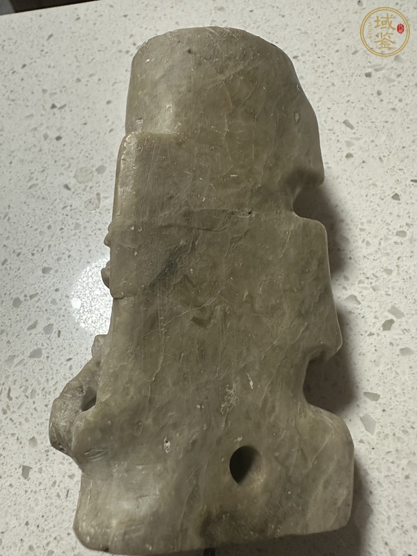 古玩玉器壽山石筆桶真品鑒賞圖