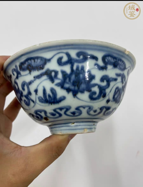 古玩陶瓷青花碗真品鑒賞圖