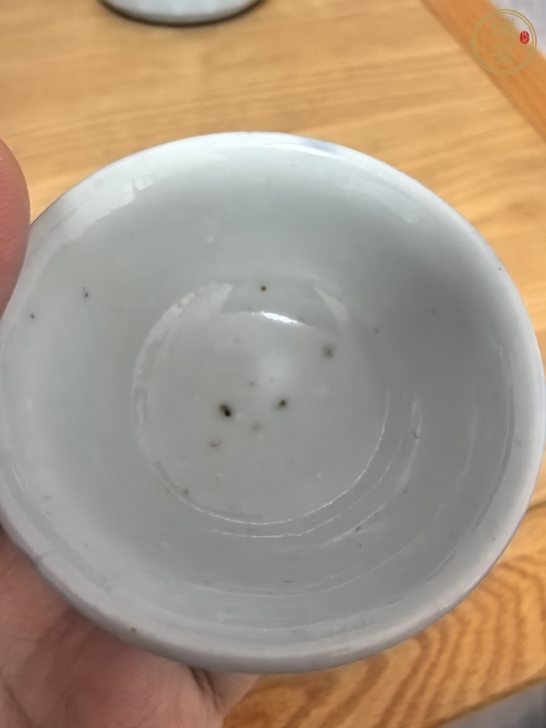 古玩陶瓷祭蘭釉杯真品鑒賞圖