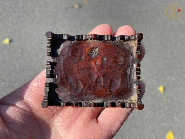 古玩雜項木座真品鑒賞圖