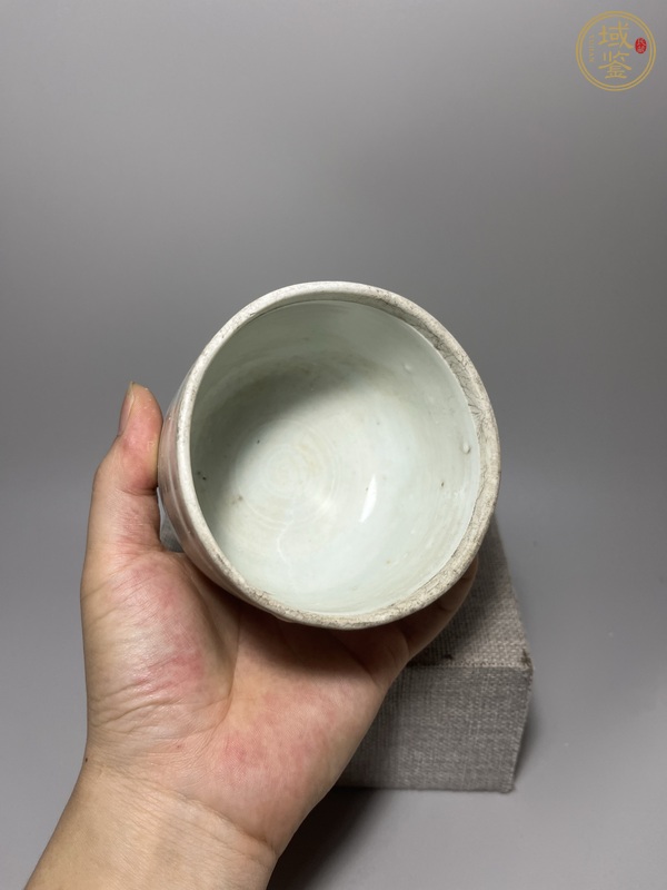 古玩陶瓷青白釉茶碗真品鑒賞圖