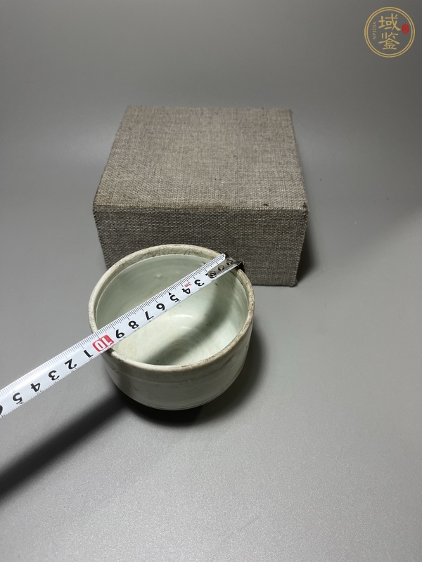 古玩陶瓷青白釉茶碗真品鑒賞圖