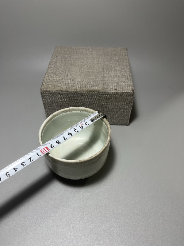 古玩陶瓷青白釉茶碗拍賣,當前價格0元