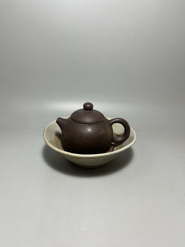 古玩轉賣青白釉茶碗拍賣，當前價格299元