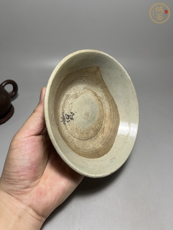 古玩陶瓷青白釉茶碗真品鑒賞圖