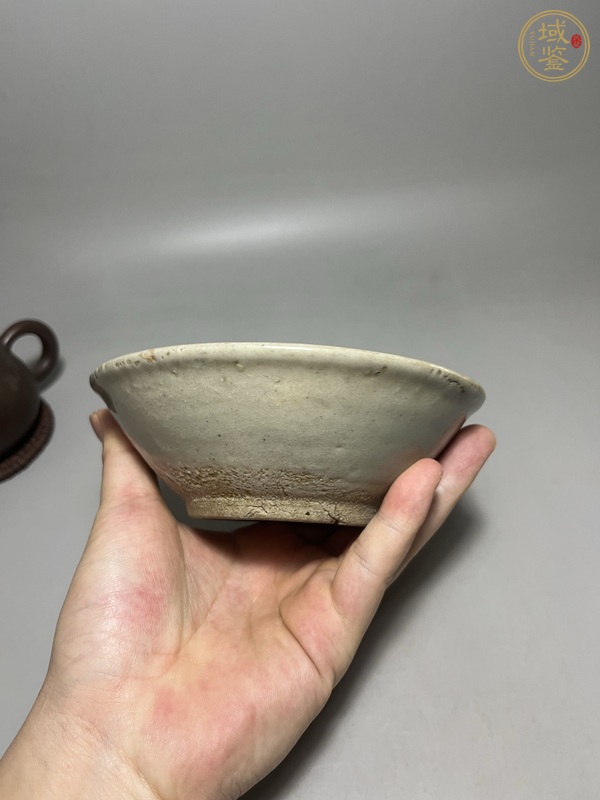 古玩陶瓷青白釉茶碗真品鑒賞圖