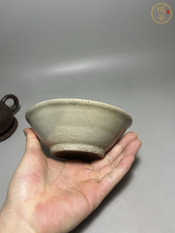 古玩陶瓷青白釉茶碗真品鑒賞圖