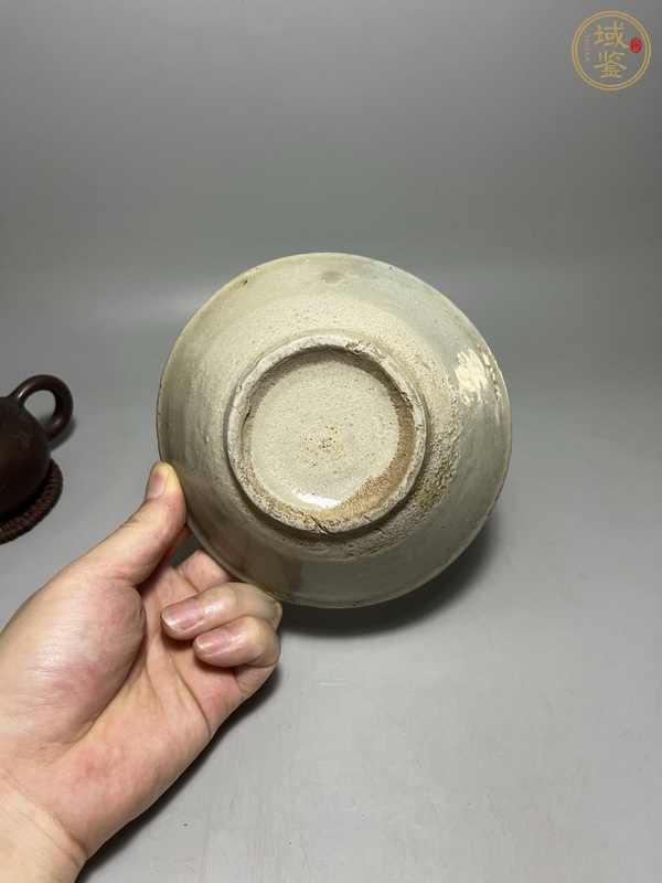 古玩陶瓷青白釉茶碗真品鑒賞圖
