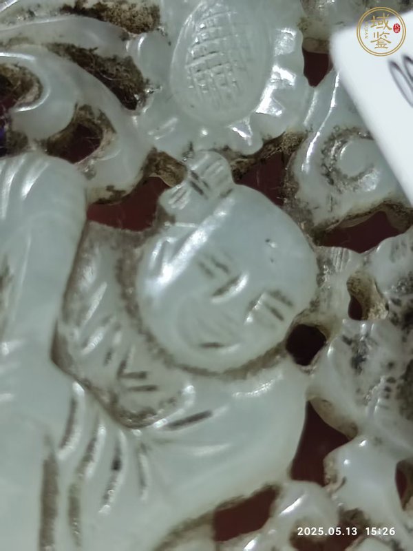 古玩玉器和田玉雕“童子佩”真品鑒賞圖