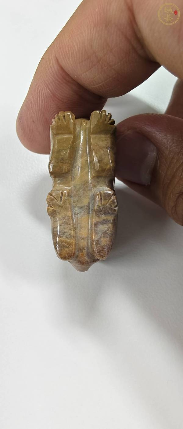 古玩玉器地方玉獸真品鑒賞圖