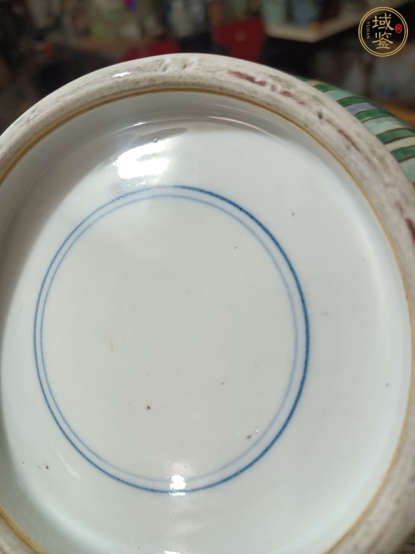 古玩陶瓷五彩瓶真品鑒賞圖