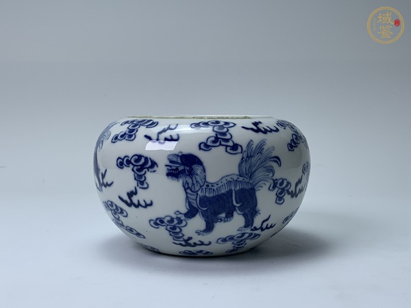 古玩陶瓷水盂真品鑒賞圖
