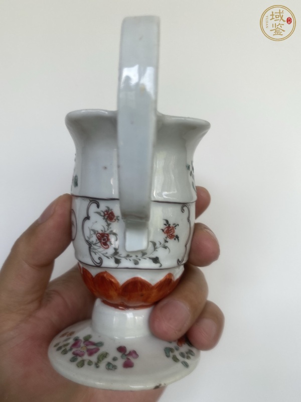 古玩陶瓷人物紋杯真品鑒賞圖