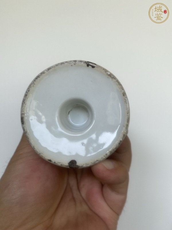 古玩陶瓷人物紋杯真品鑒賞圖