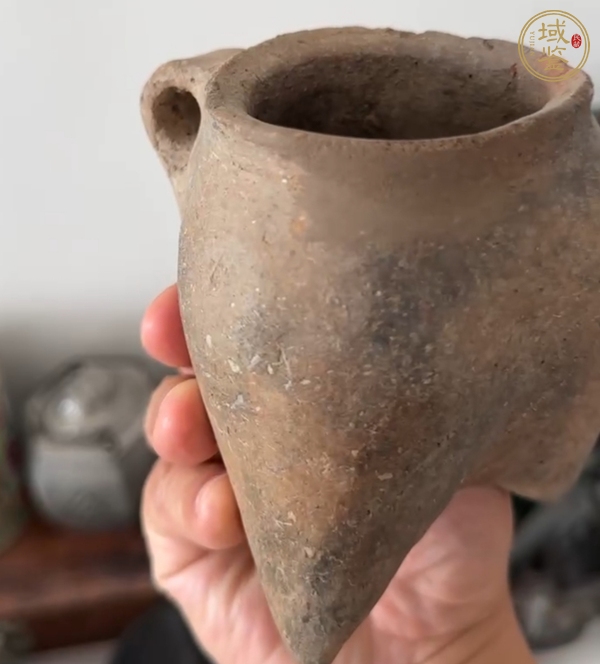 古玩陶瓷陶鬲真品鑒賞圖