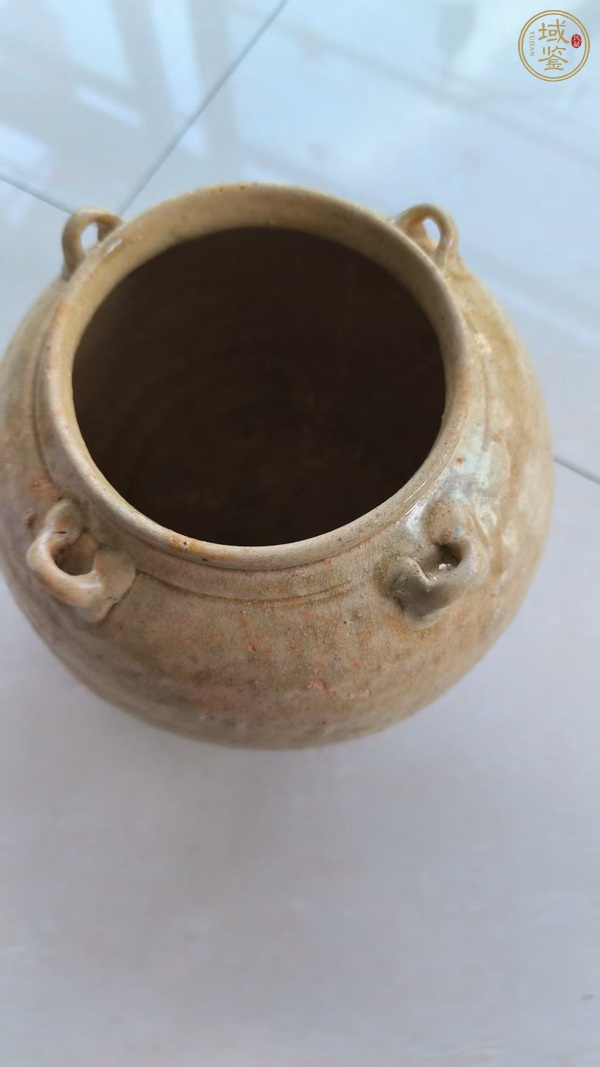 古玩晉代四系罐真品鑒賞圖