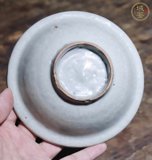 古玩陶瓷龍泉窯菊瓣洗真品鑒賞圖