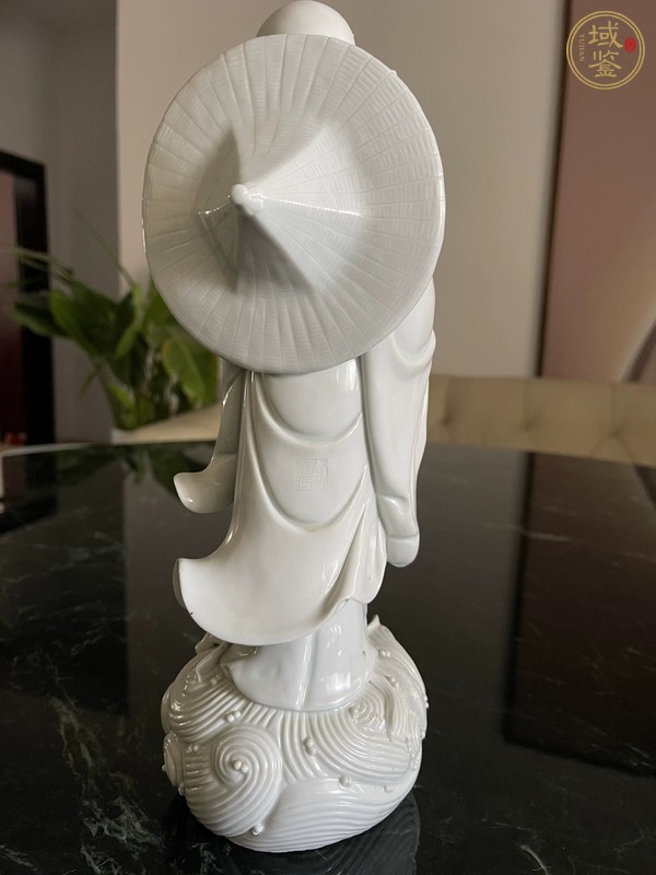 古玩陶瓷德化窯達(dá)摩塑像真品鑒賞圖