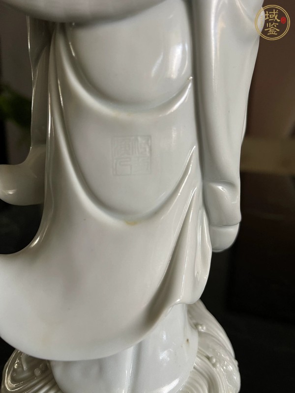 古玩陶瓷德化窯達(dá)摩塑像真品鑒賞圖