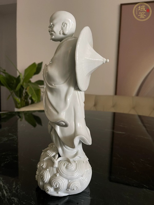 古玩陶瓷德化窯達(dá)摩塑像真品鑒賞圖