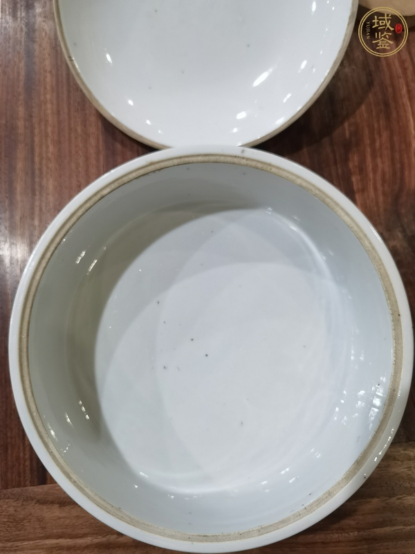 古玩淺絳彩花鳥紋一品鍋真品鑒賞圖