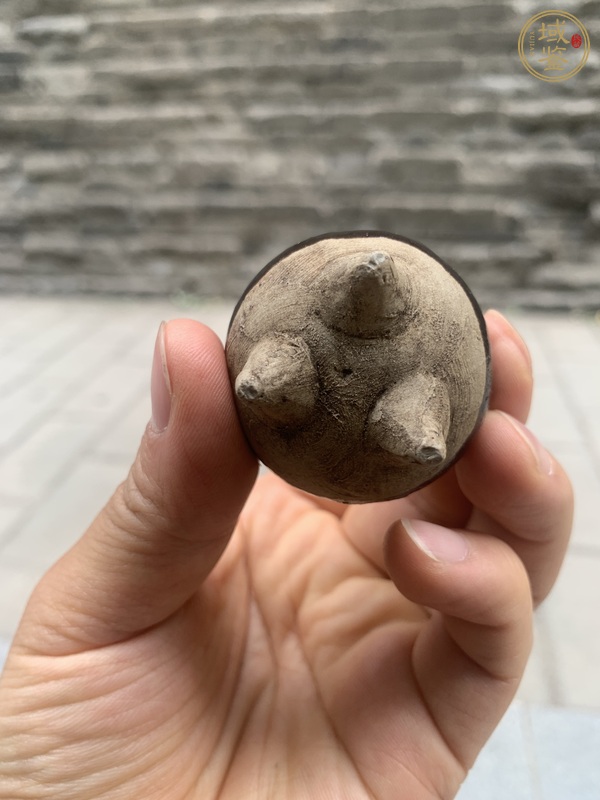 古玩陶瓷耀州窯黑釉香爐真品鑒賞圖