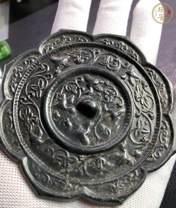 古玩銅器銅鏡真品鑒賞圖