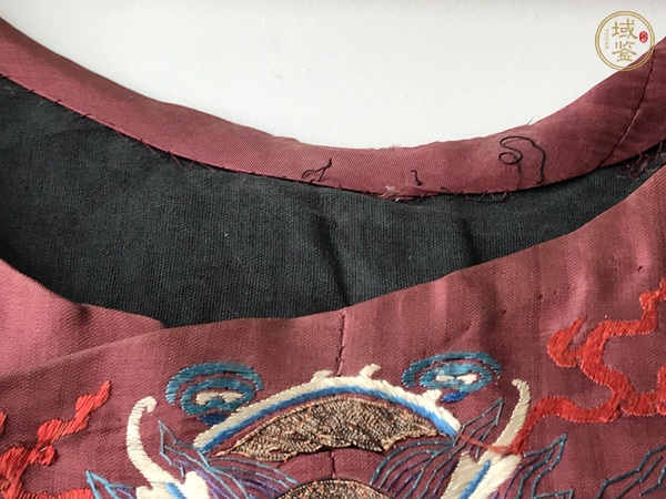 古玩蟒袍真品鑒賞圖