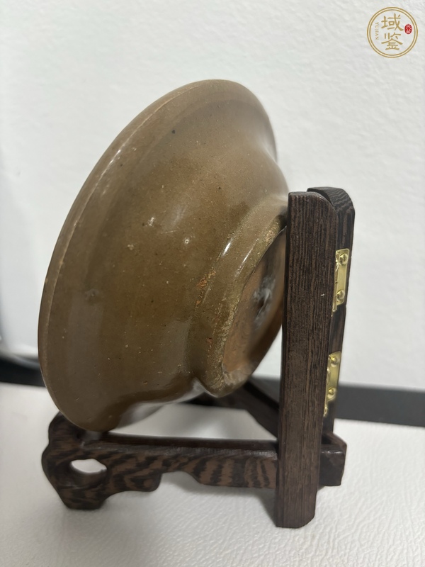 古玩陶瓷元·龍泉洗真品鑒賞圖