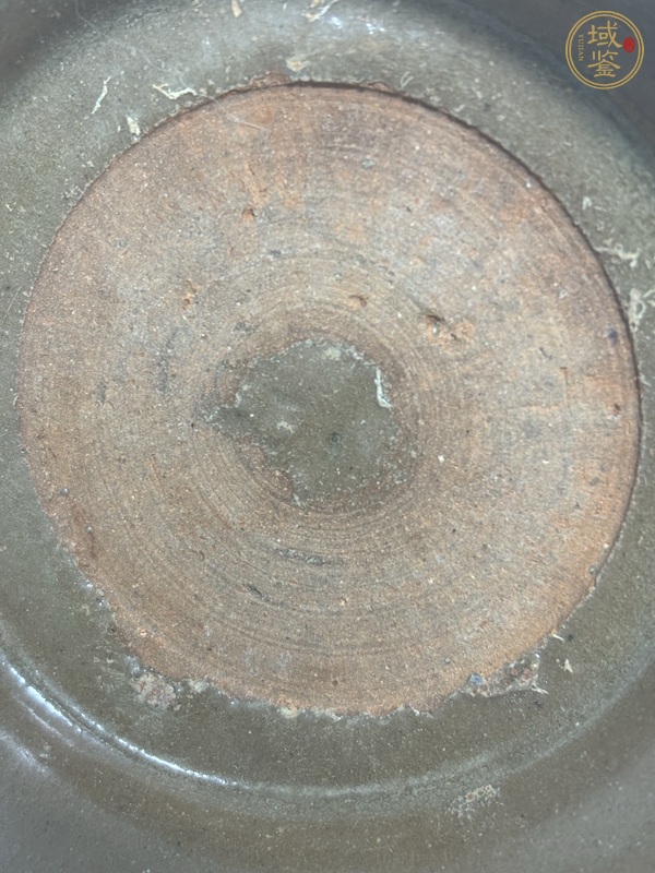 古玩陶瓷元·龍泉洗真品鑒賞圖