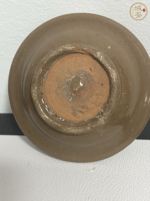 古玩陶瓷元·龍泉洗真品鑒賞圖