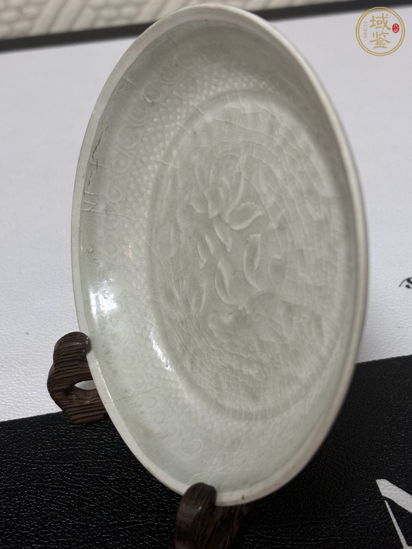 古玩陶瓷北宋·刻花洗真品鑒賞圖
