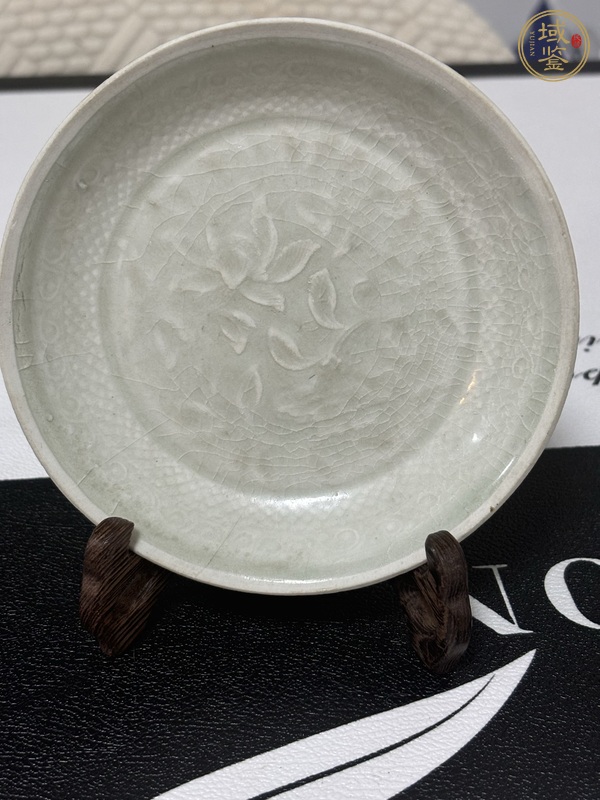 古玩陶瓷北宋·刻花洗真品鑒賞圖