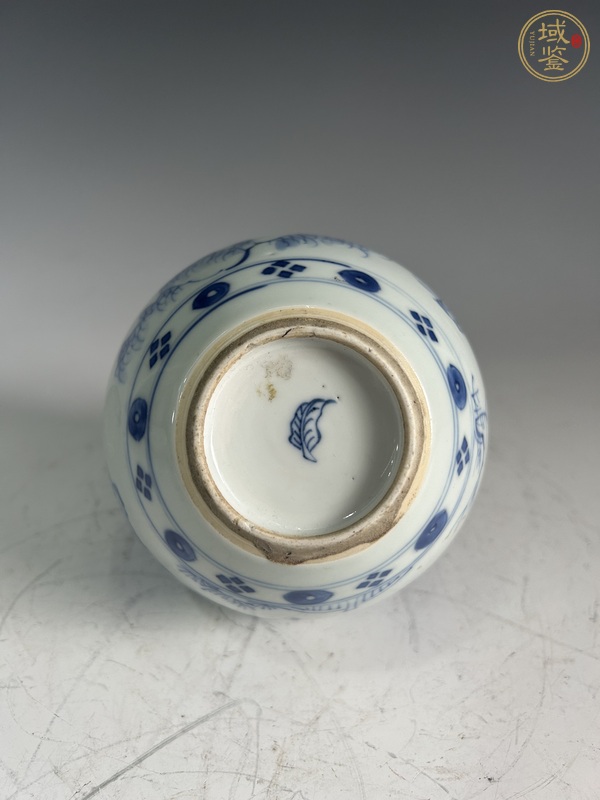 古玩陶瓷清康熙·人物青花小瓶真品鑒賞圖