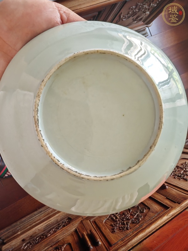 古玩陶瓷廣彩人物故事紋盤真品鑒賞圖