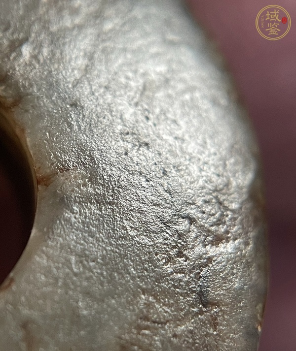 古玩玉器和田玉小系璧真品鑒賞圖