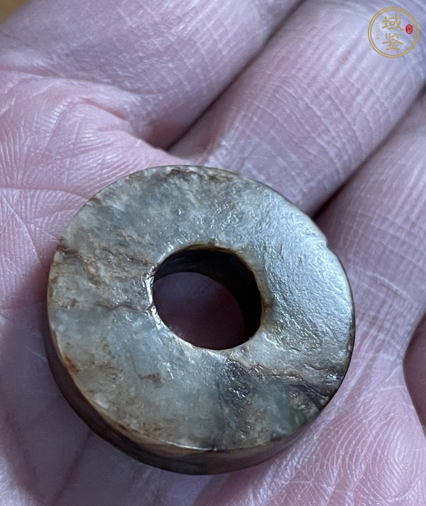 古玩玉器和田玉小系璧真品鑒賞圖