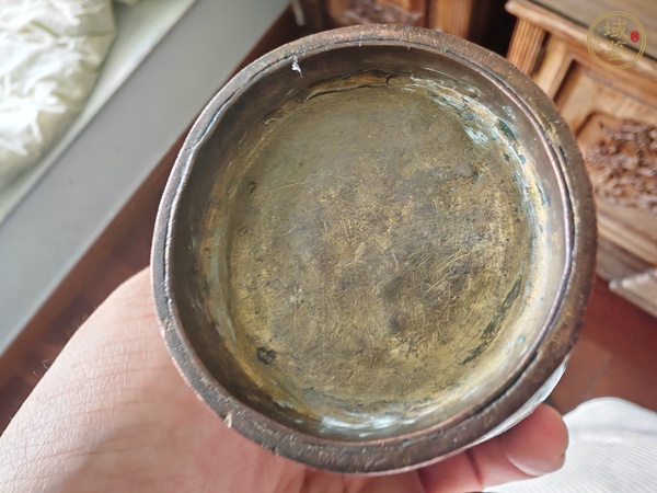 古玩陶瓷銅胎畫琺瑯花卉紋瓶真品鑒賞圖