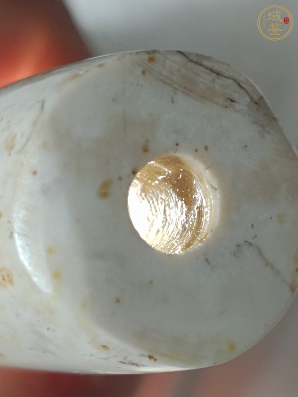 古玩玉器仿古玉勒子真品鑒賞圖