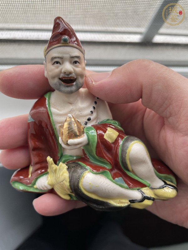 古玩濟公塑像真品鑒賞圖