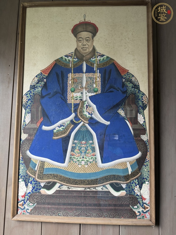 古玩字畫秋山蕭寺圖真品鑒賞圖