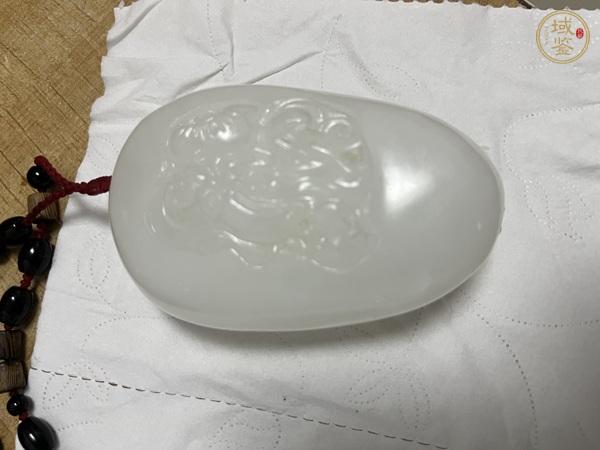 古玩玉器帶工墜真品鑒賞圖