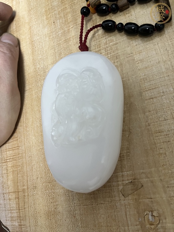 古玩玉器帶工墜真品鑒賞圖