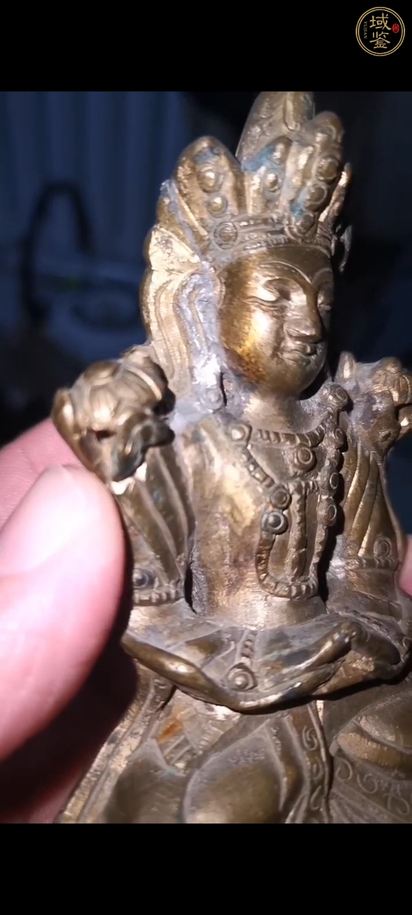古玩銅器造像真品鑒賞圖